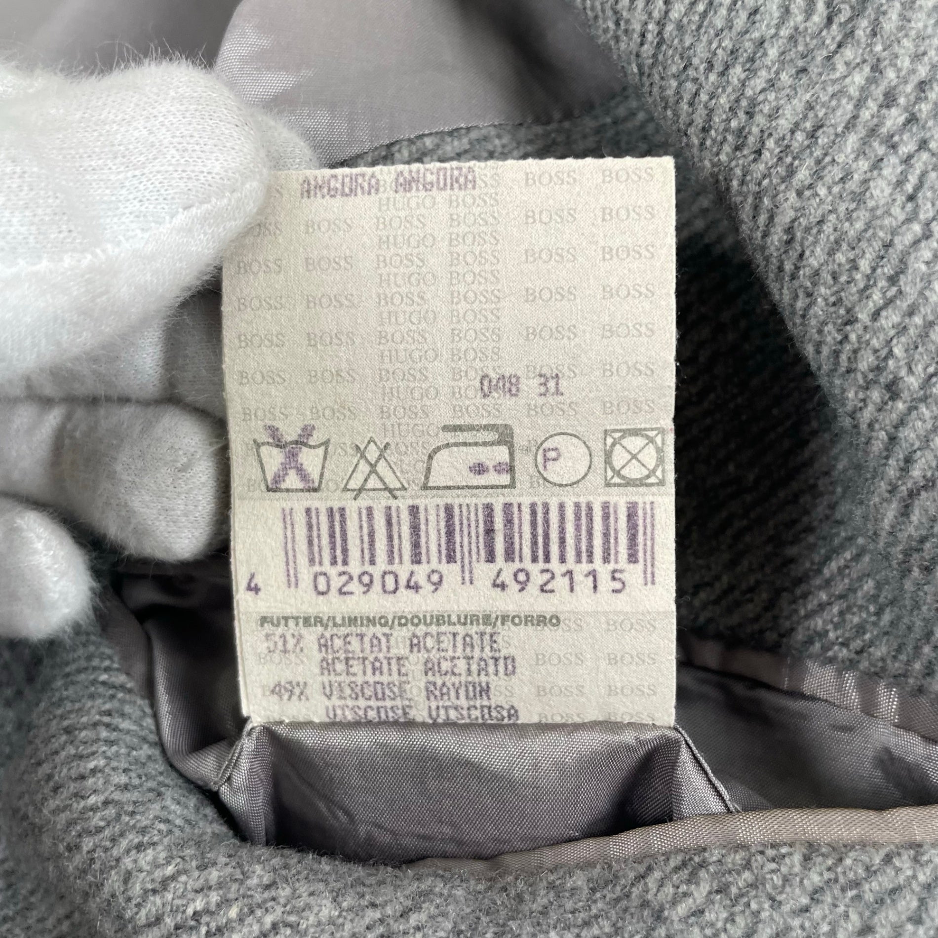 BOSS HUGO BOSS / ヴィンテージジャケット SIZE：50(L-XL程度)