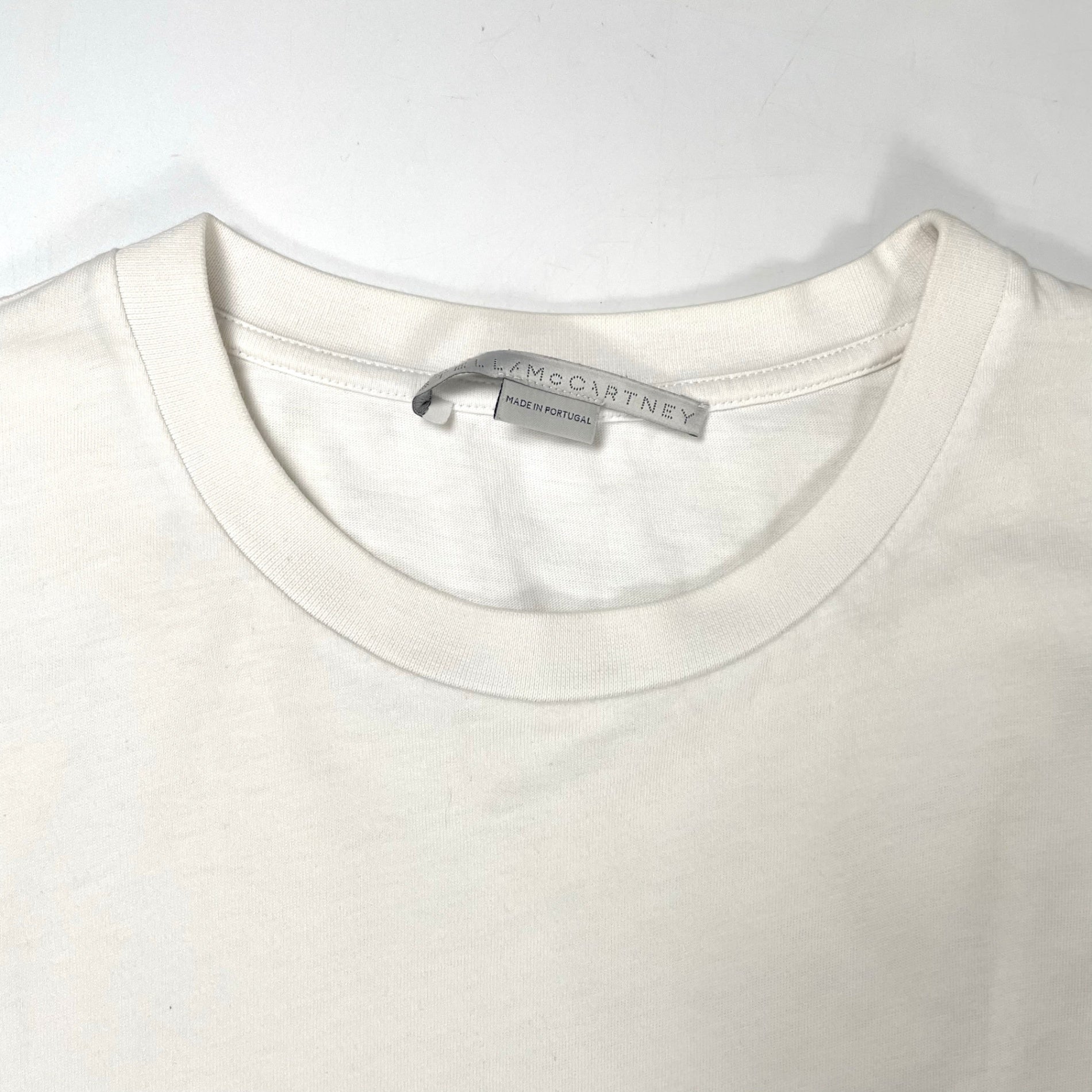 STELLA McCARTNEY / ロゴニット切替Tシャツ 参考定価：60,000程度 SIZE:40