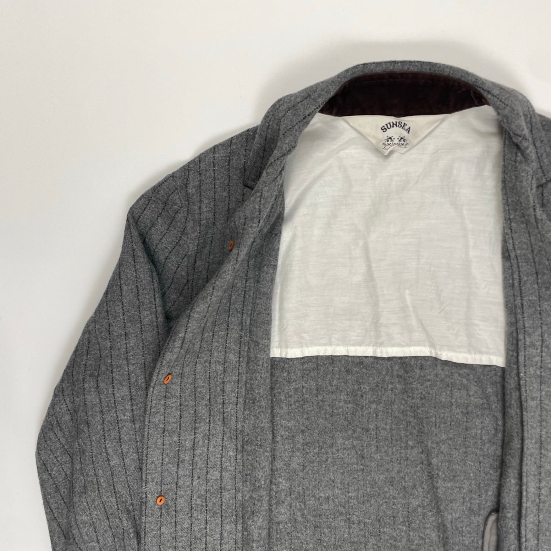 SUNSEA サンシー / PENCIL STRIPE JACKET 参考定価：45,000+tax SIZE:2