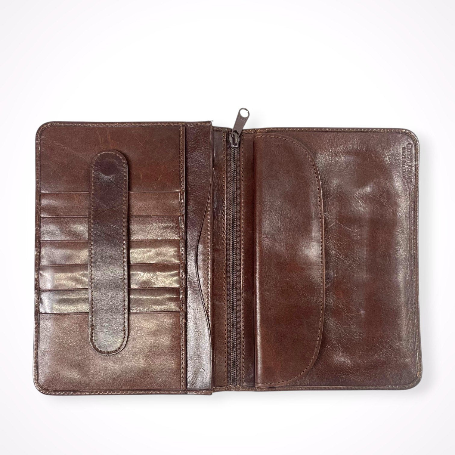 GIORGIO ARMANI / レザー トラベルオーガナイザー 参考定価：90,000程度