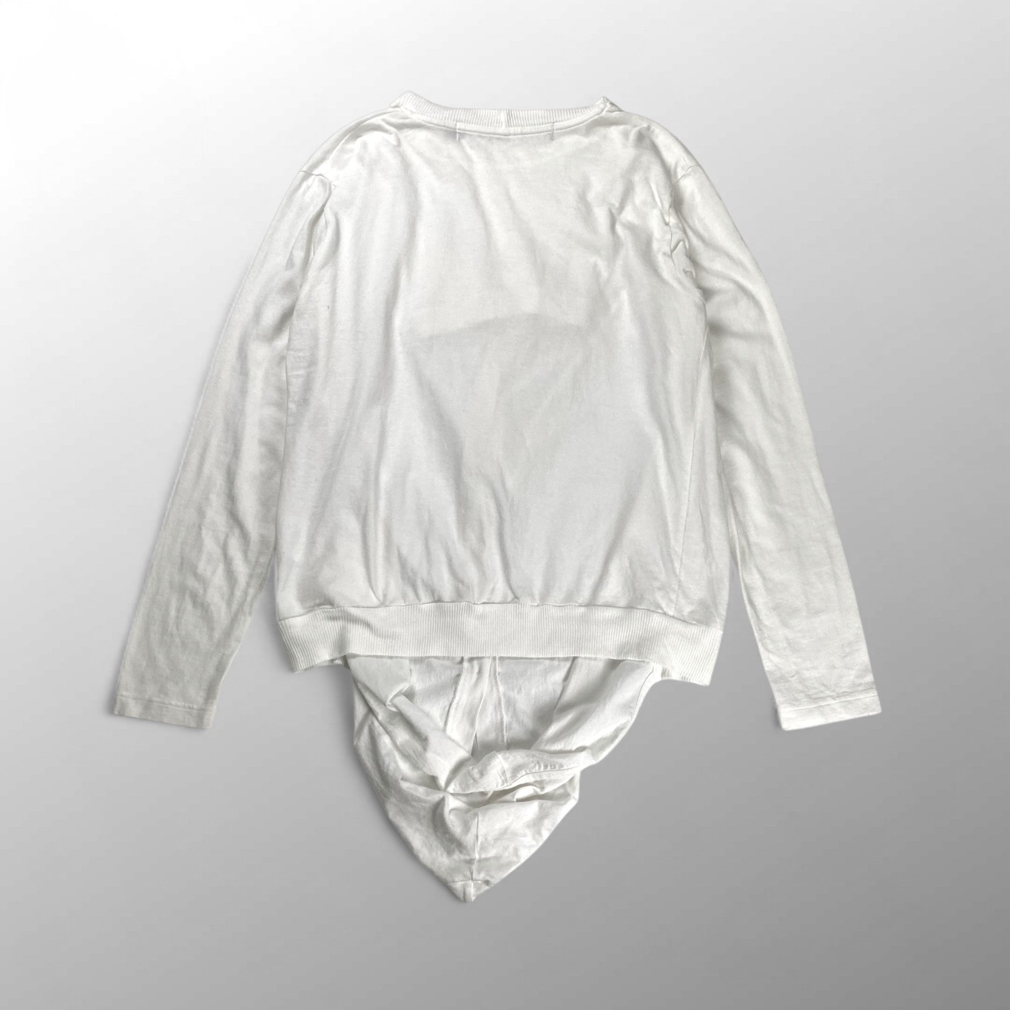 MARIOS マリオス / フロントボタン デザインカットソー 長袖 イタリアブランド SIZE:S