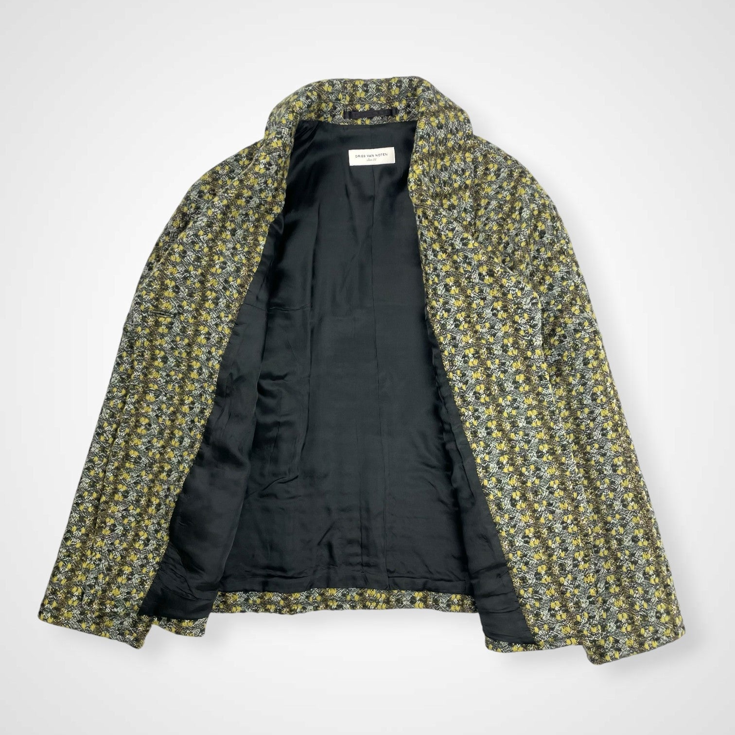 DRIES VAN NOTEN ドリスヴァンノッテン / ファンシーツイードジャケット 参考定価：200,000程度 SIZE：38