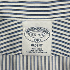 Brooks Brothers ブルックスブラザーズ / REGENT FIT ストライプシャツ 参考定価：20,000程度 SIZE:15 1/2