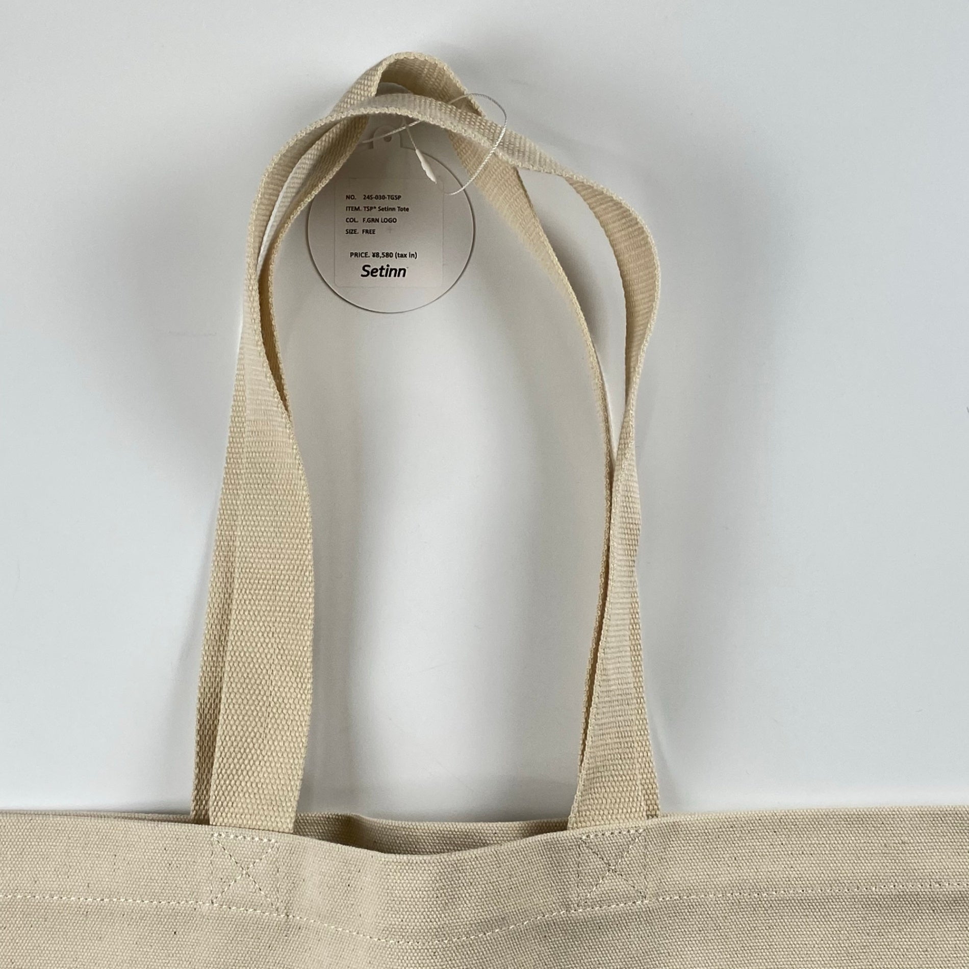 BEAMS Setinn セットイン / ビッグサイズ キャンバス トートバッグ