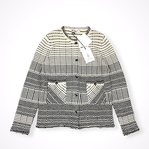 Bridea / クルーネック ウールカーディガン 未使用品 参考定価：140,000+tax SIZE:42