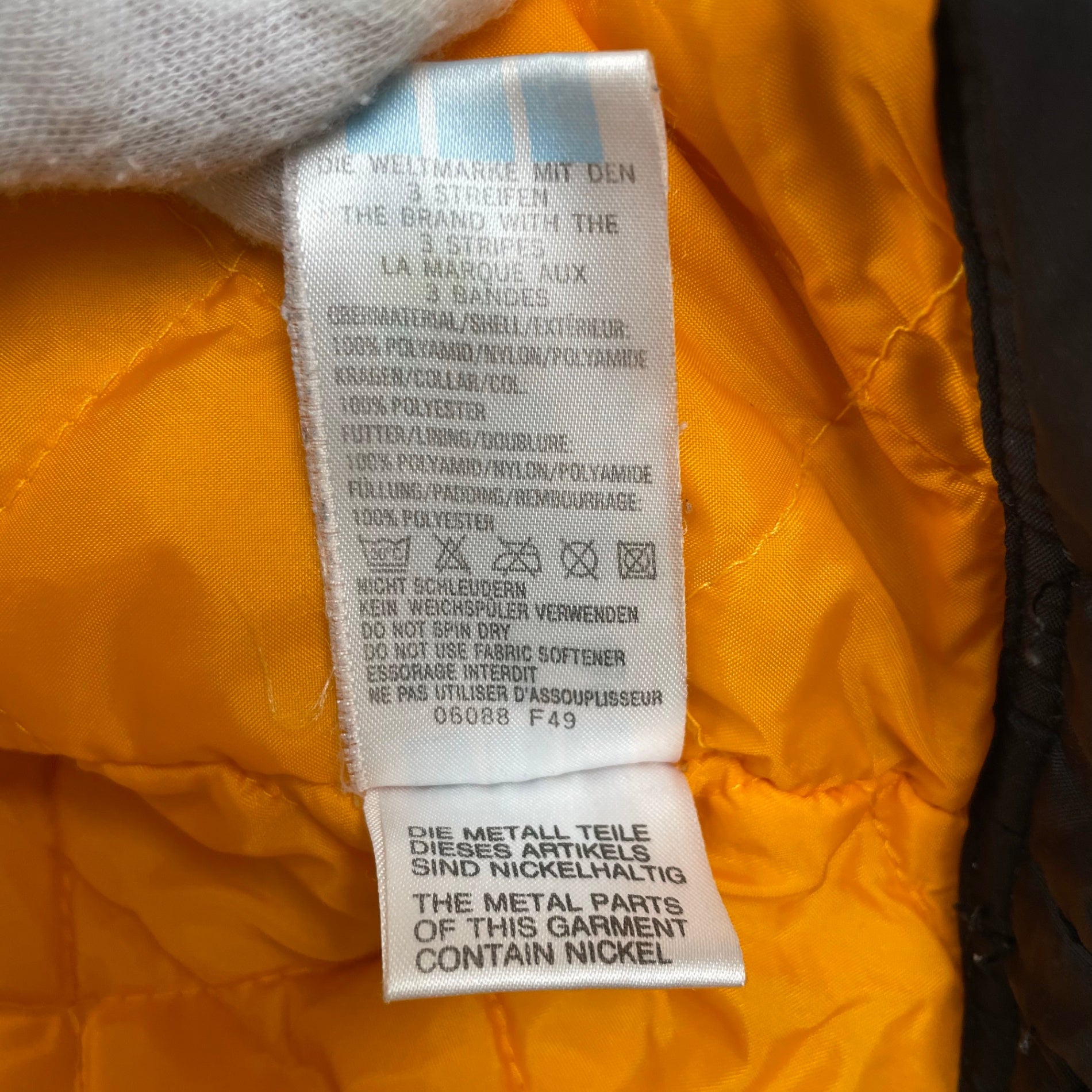 adidas アディダス / 80s VINTAGEインサレーションハイネックブルゾン SIZE:L