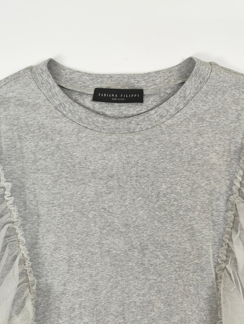FABIANA FILIPPI / レースレイヤードカットソー 参考定価：75,000程度 SIZE:M