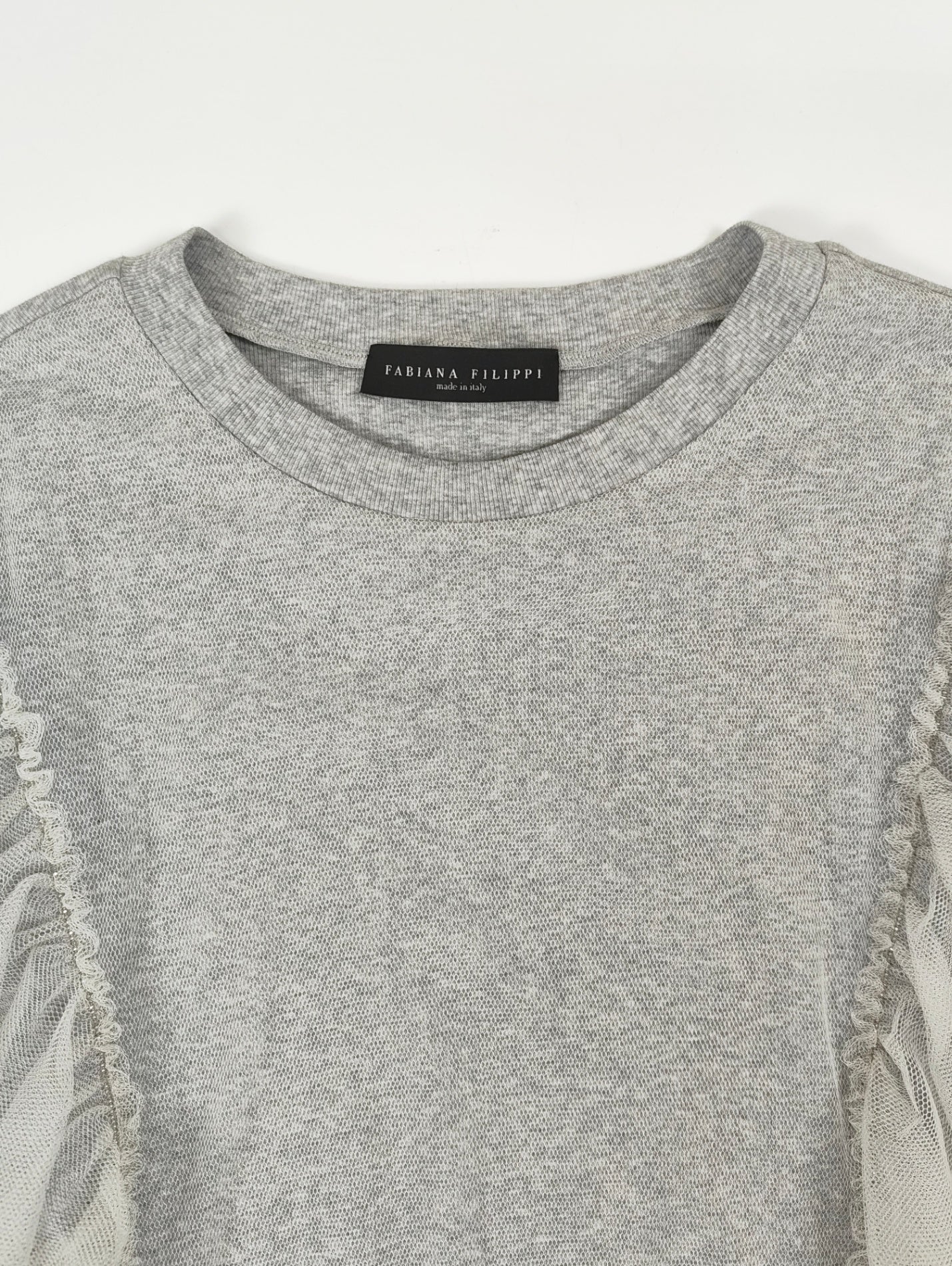 FABIANA FILIPPI / レースレイヤードカットソー 参考定価：75,000程度 SIZE:M
