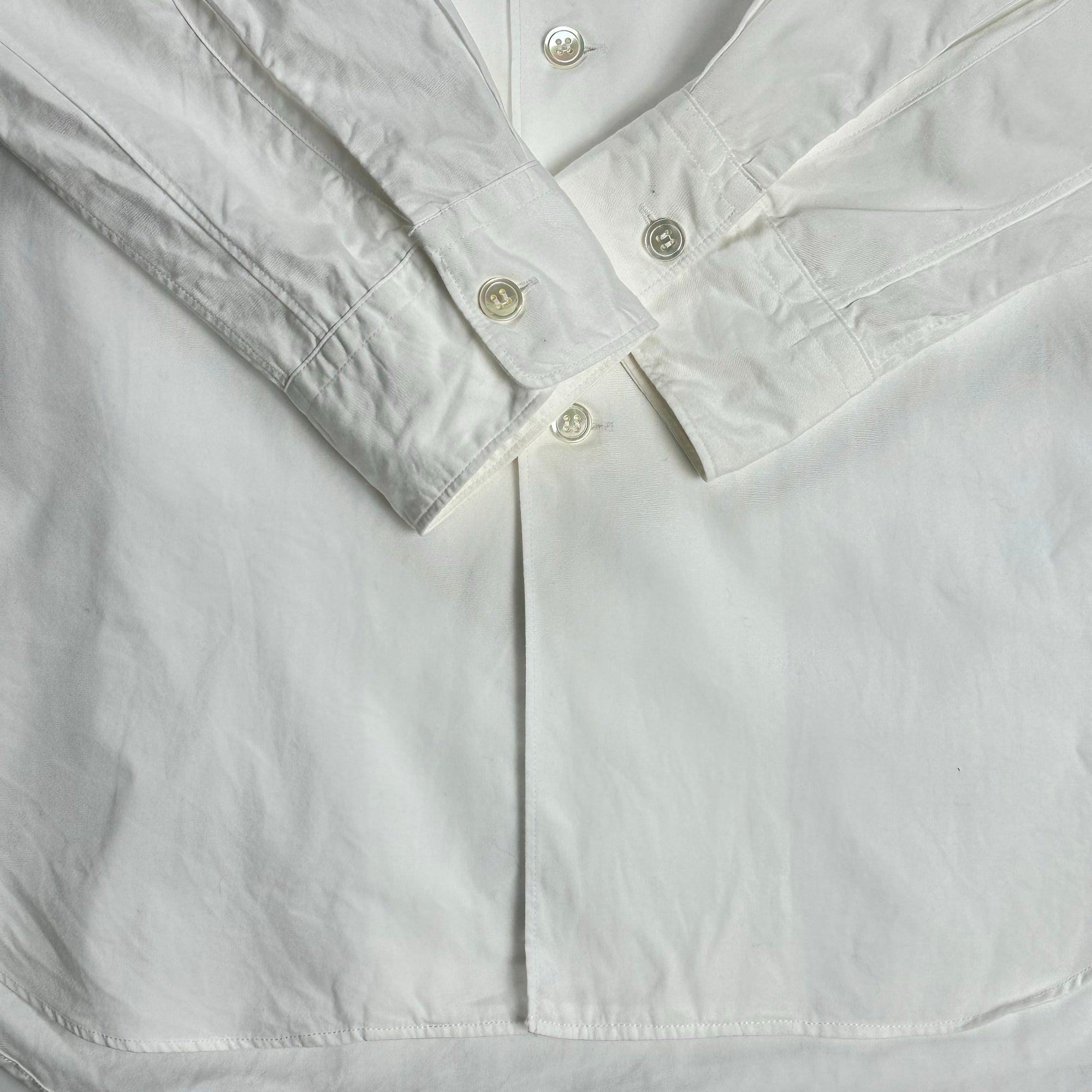 SANS LIMITE サンリミット / SH05 ブロード小開襟シャツ W1301005 参考定価：20,000+tax SIZE:0