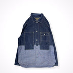 Nigel Cabourn / UTILITY SHIRT TYPE2 10oz DENIM 参考定価：36,000+tax SIZE:48