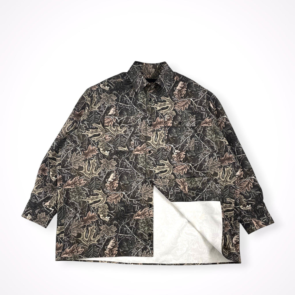 TARO HORIUCHI / WT Camo Oversized Shirt / wood 参考定価：52,000+tax SIZE:1