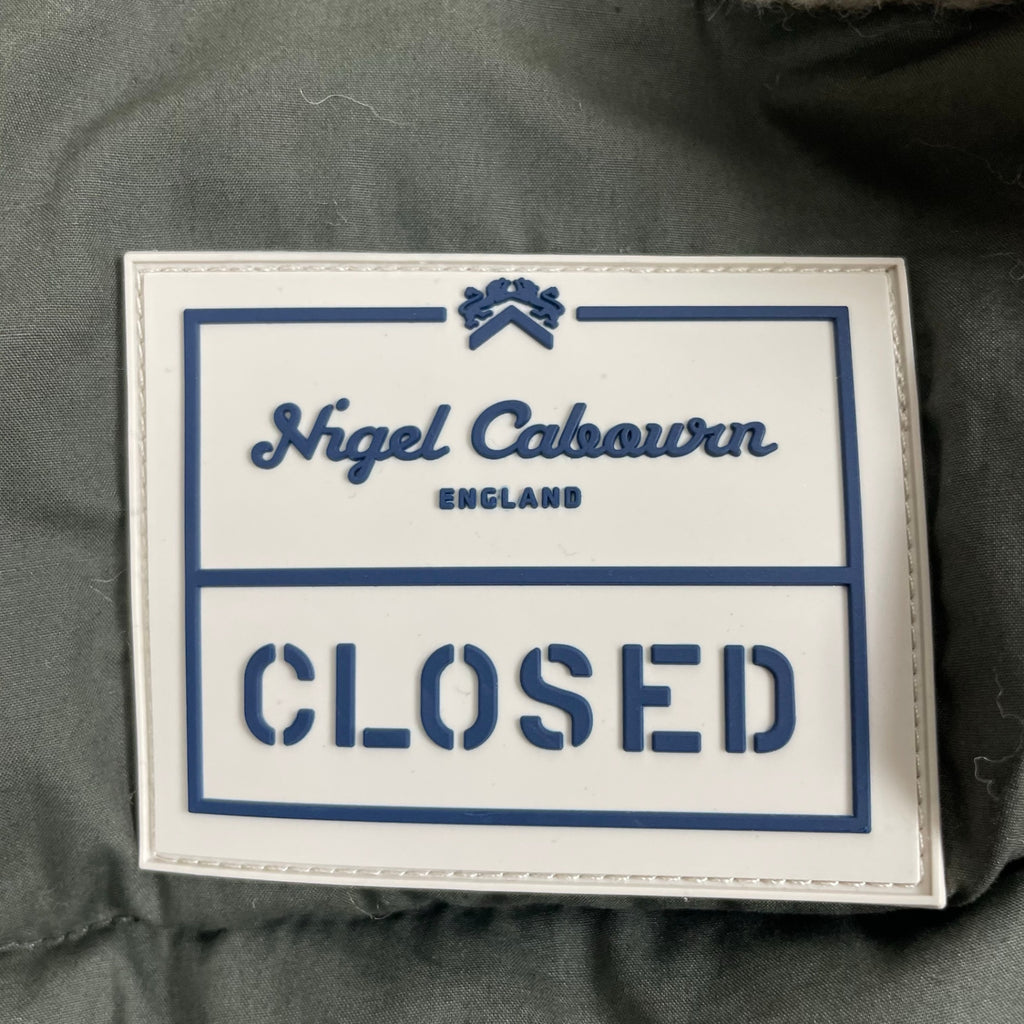 Nigel Cabourn × CLOSED / インサレーションミリタリーコート 参考定価：130,000+tax SIZE:S(L程度)