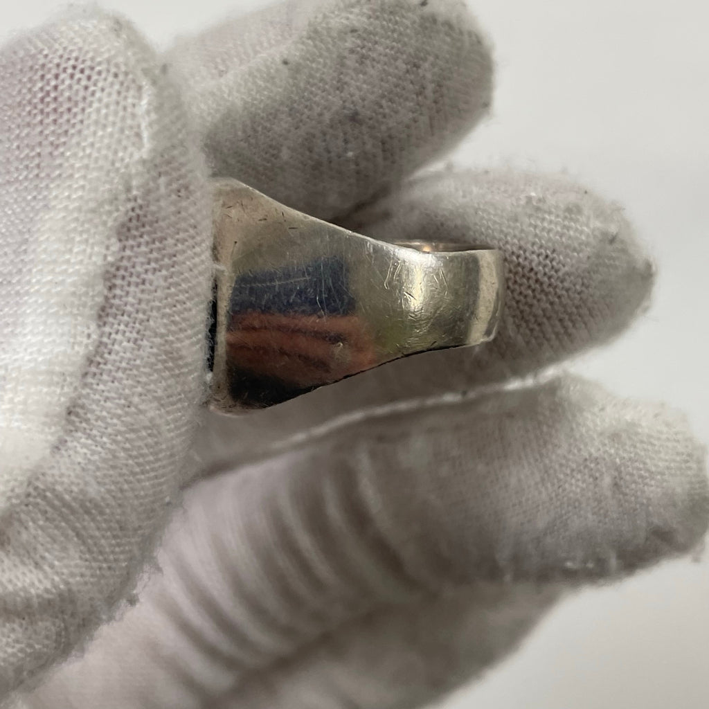 etsushi / オーバルレザーリング 参考定価：38,000程度 SIZE:16号