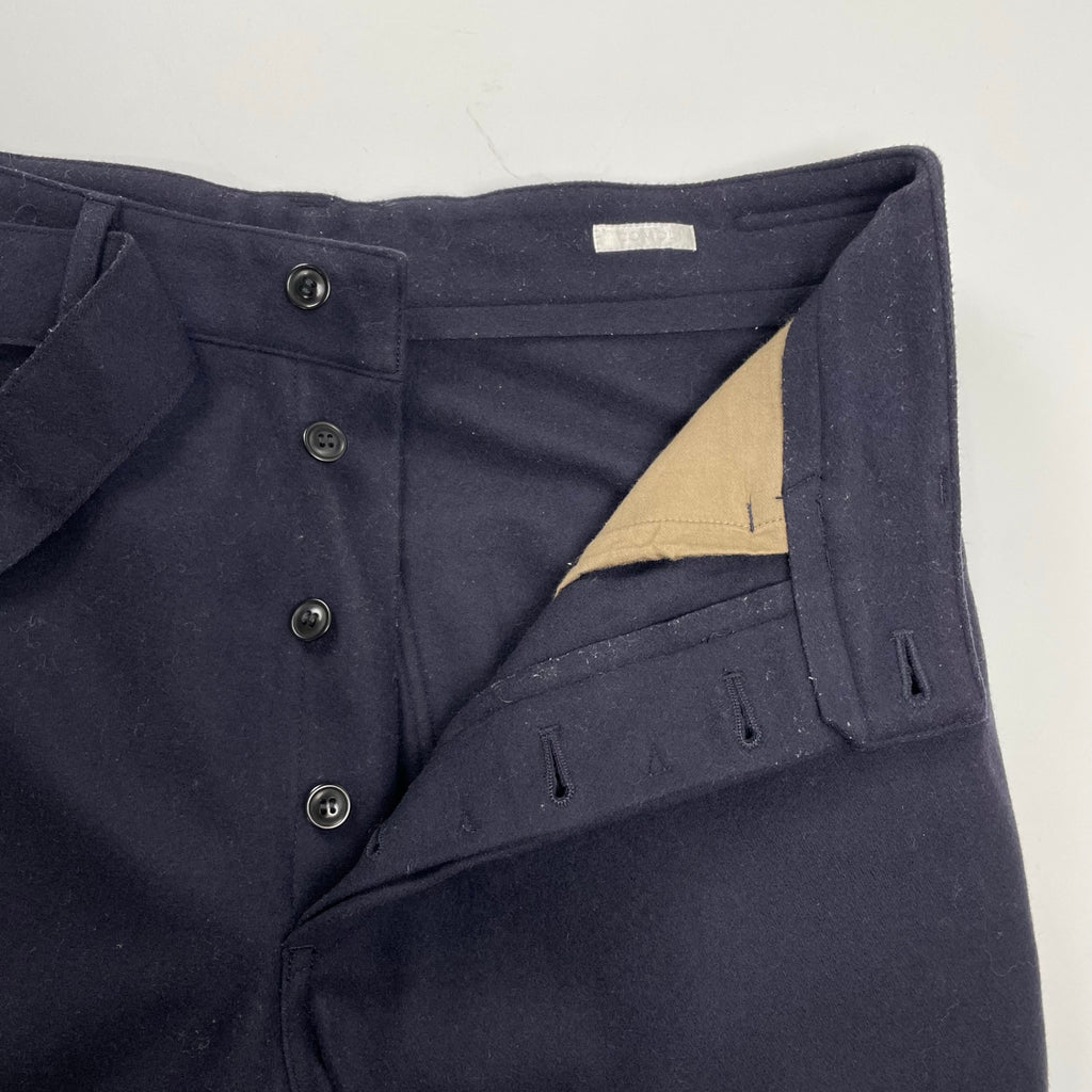 COMOLI コモリ / フェルトンベルテッドパンツ ネイビー 参考定価：36,000+tax SIZE:1