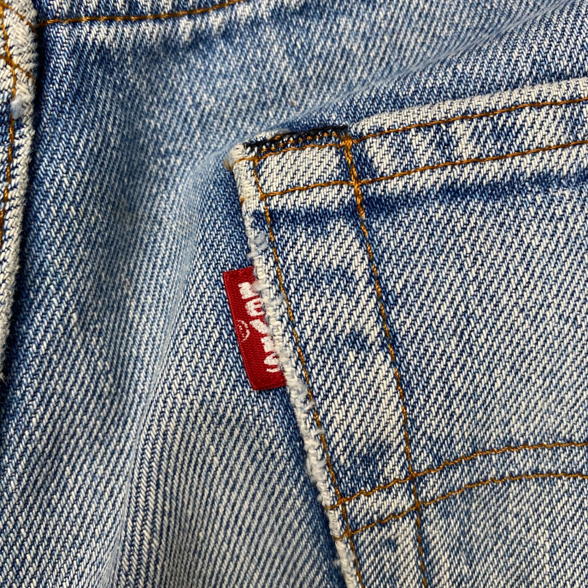 Levi's リーバイス / 赤耳 セルビッジ デニムパンツ エルパソ工場 黒カン SIZE：W74