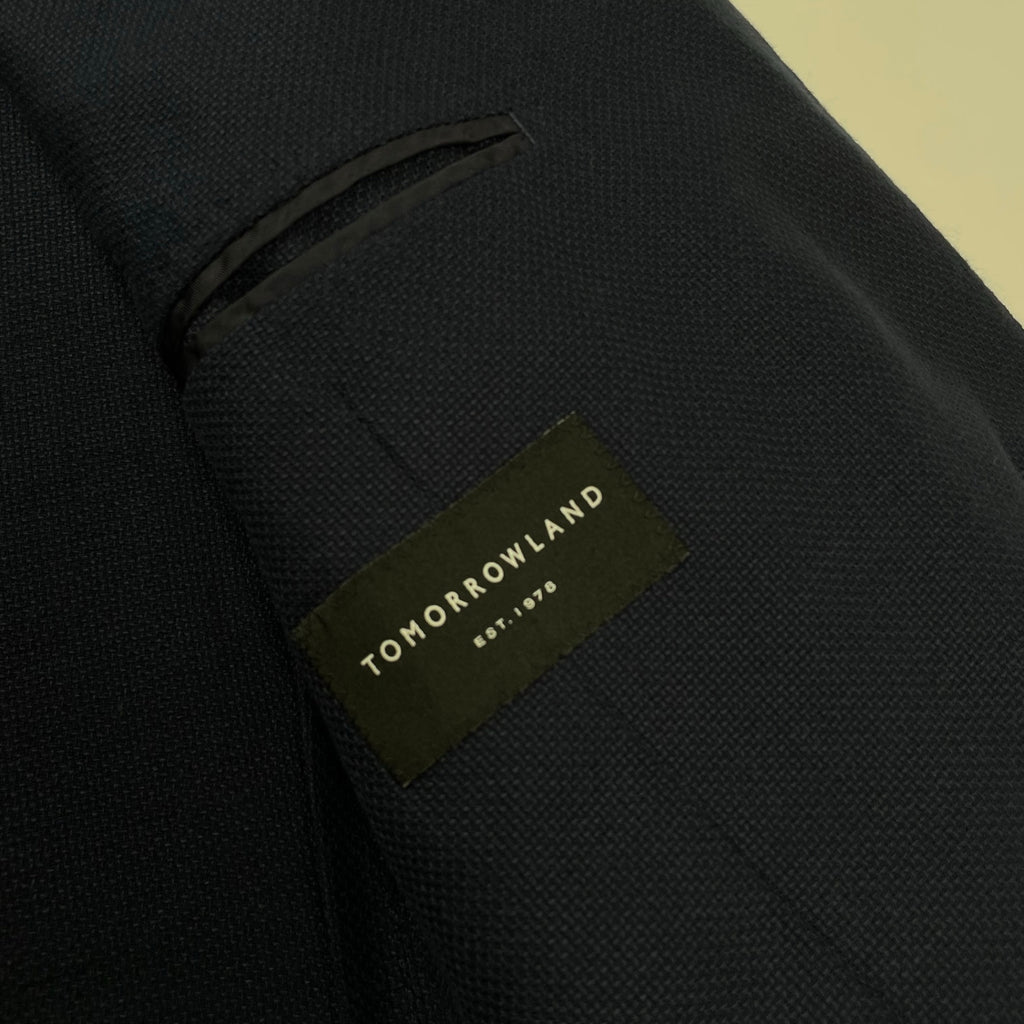 TOMORROWLAND トゥモローランド / Di PRAYホップサック シングルブレステッド2Bジャケット 2025年 参考定価：60,000+tax SIZE：46