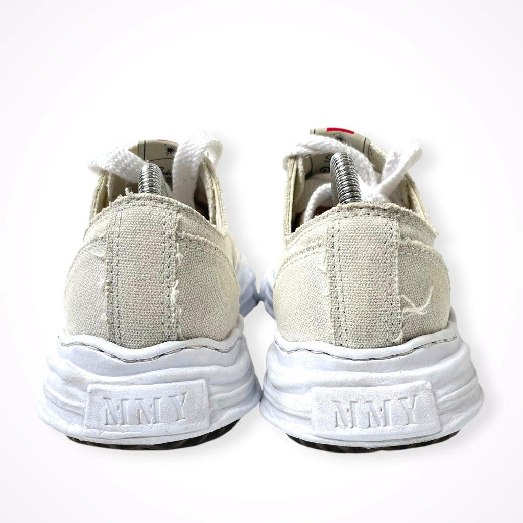 Maison MIHARA YASUHIRO / HANK OG Sole Canvas Low-top Sneaker 参考定価：34,000+tax SIZE:42