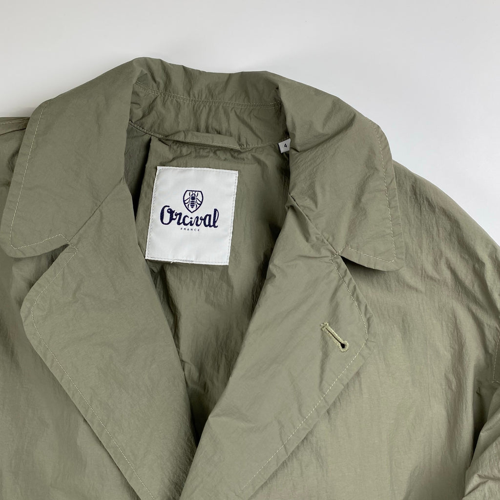 Orcival オーチバル / ナイロン バルマカーンコート SIZE:4（L程度）