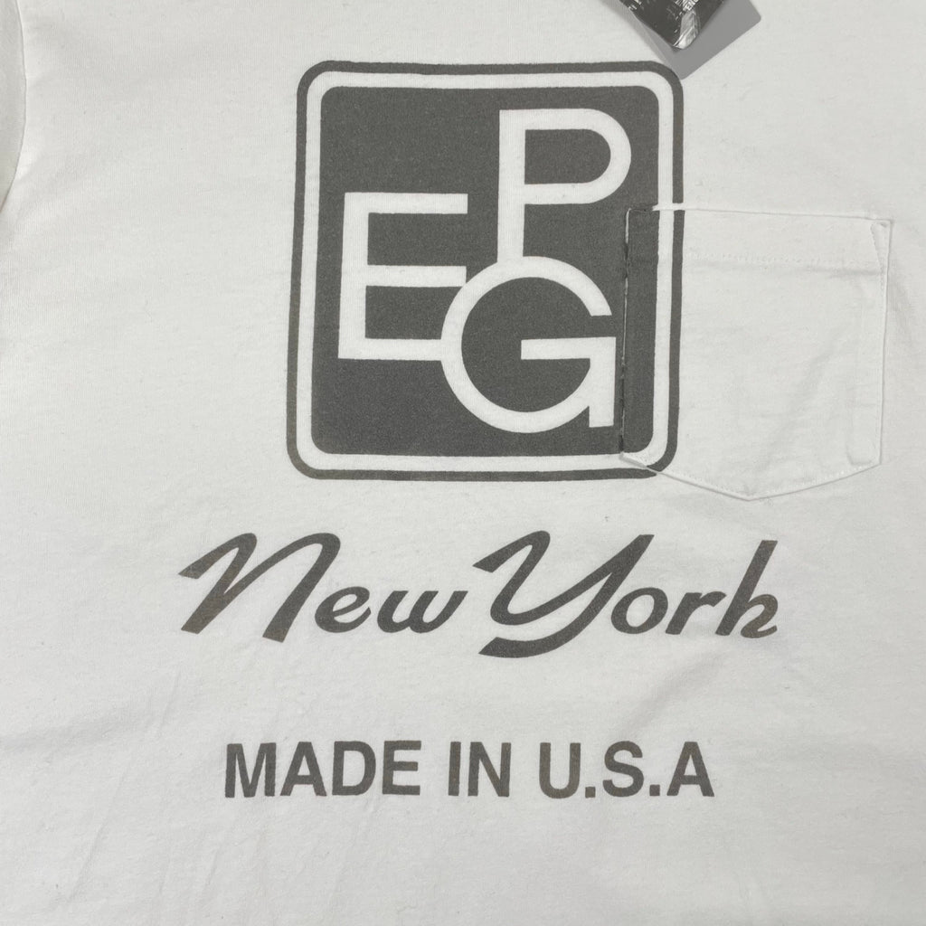 ENGENEERED GARMENTS × BEAMS PLUS / 【別注】PEG / UNIFORM CREW T-SHIRT タグ付 参考定価：13,000+tax SIZE:L