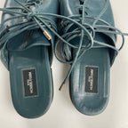 SYU.HOMME/FEMM シュウ オムフェム / Sneak mule レザー ミュール サンダル 参考定価：60,000程度 SIZE:26-26.5程度