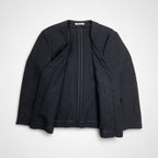 FUMIKA UCHIDA フミカ ウチダ / COTTON/LINEN NO COLLAR JACKET ノーカラージャケット SIZE:36