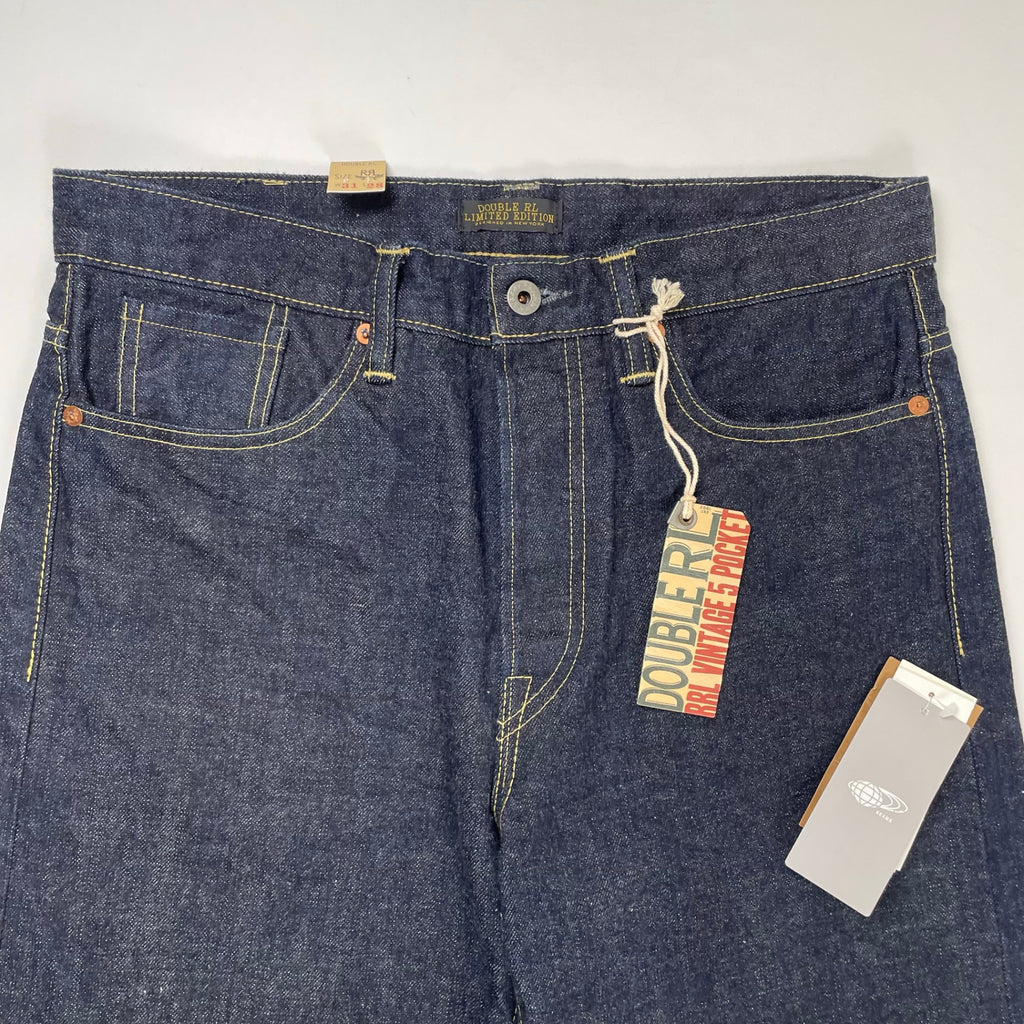 RRL × BEAMS PLUS / 1944 VINTAGE 5POCKET JEANS R254 SIZE:31×28