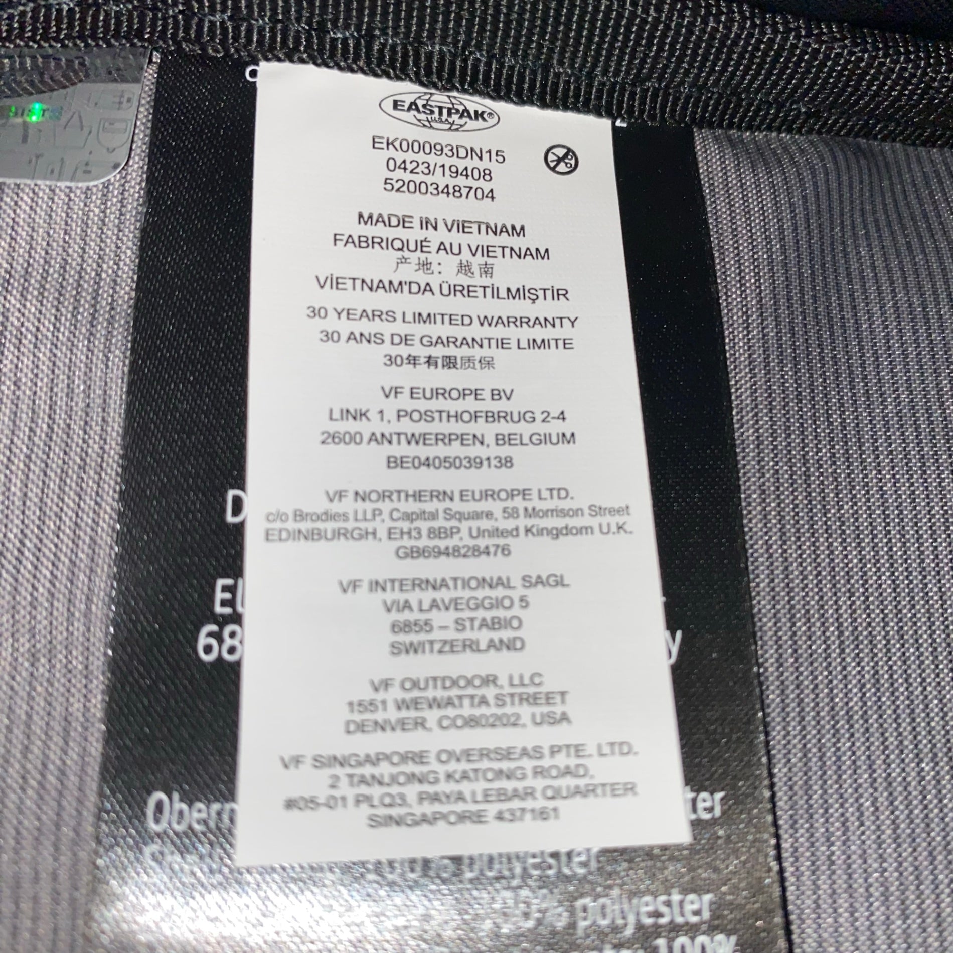 Audi アウディ EASTPAK イーストパック / quattro 多機能バックパック 未使用 参考定価：28,600+tax