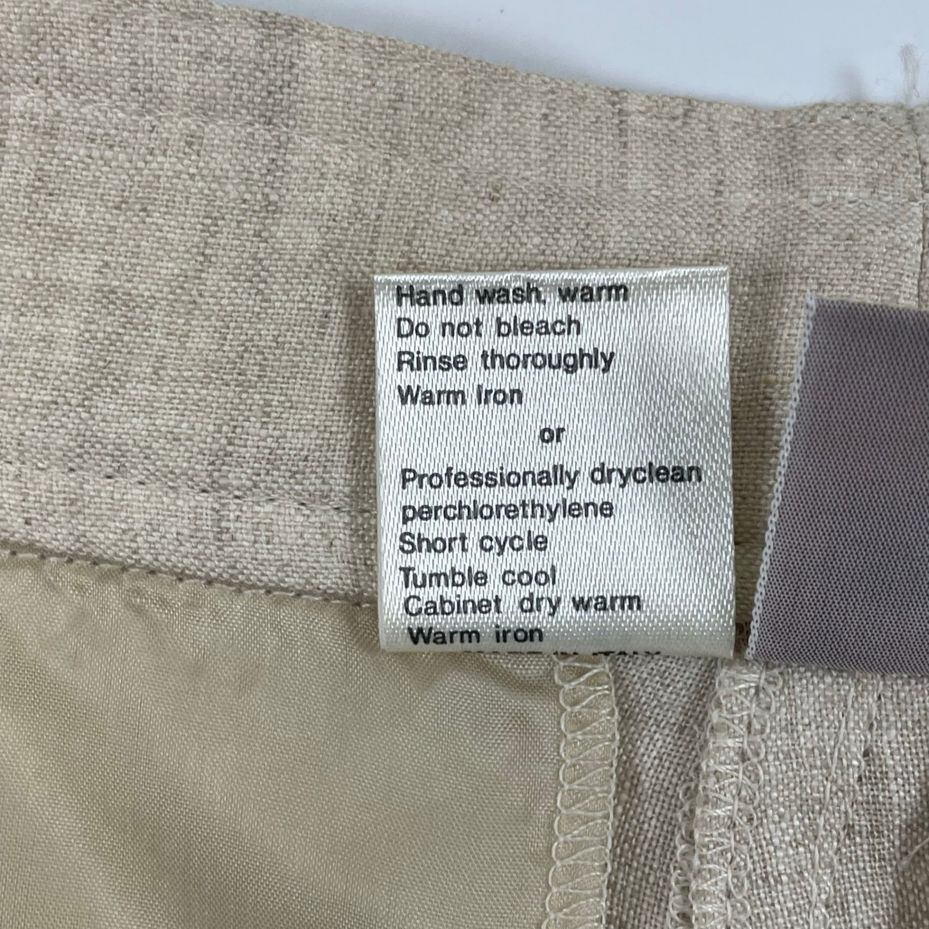 VINTAGE / ユーロヴィンテージ リネンショーツ SIZE：44