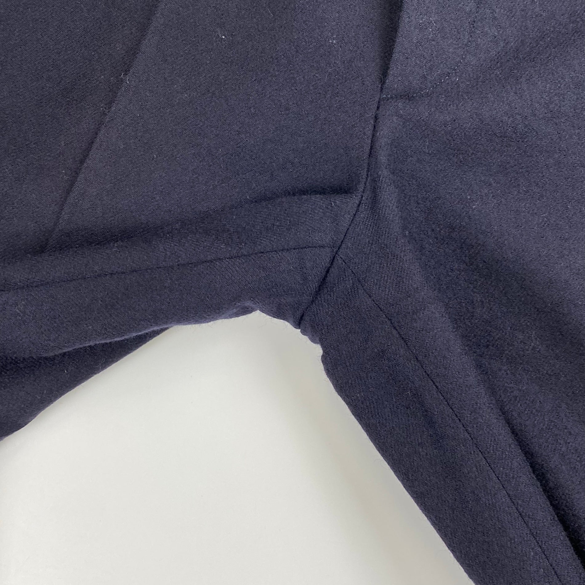 【04AW wave期】 RAF SIMONS ラフシモンズ / エンブロイダリー ミニマル スラックス ネイビー SIZE:46