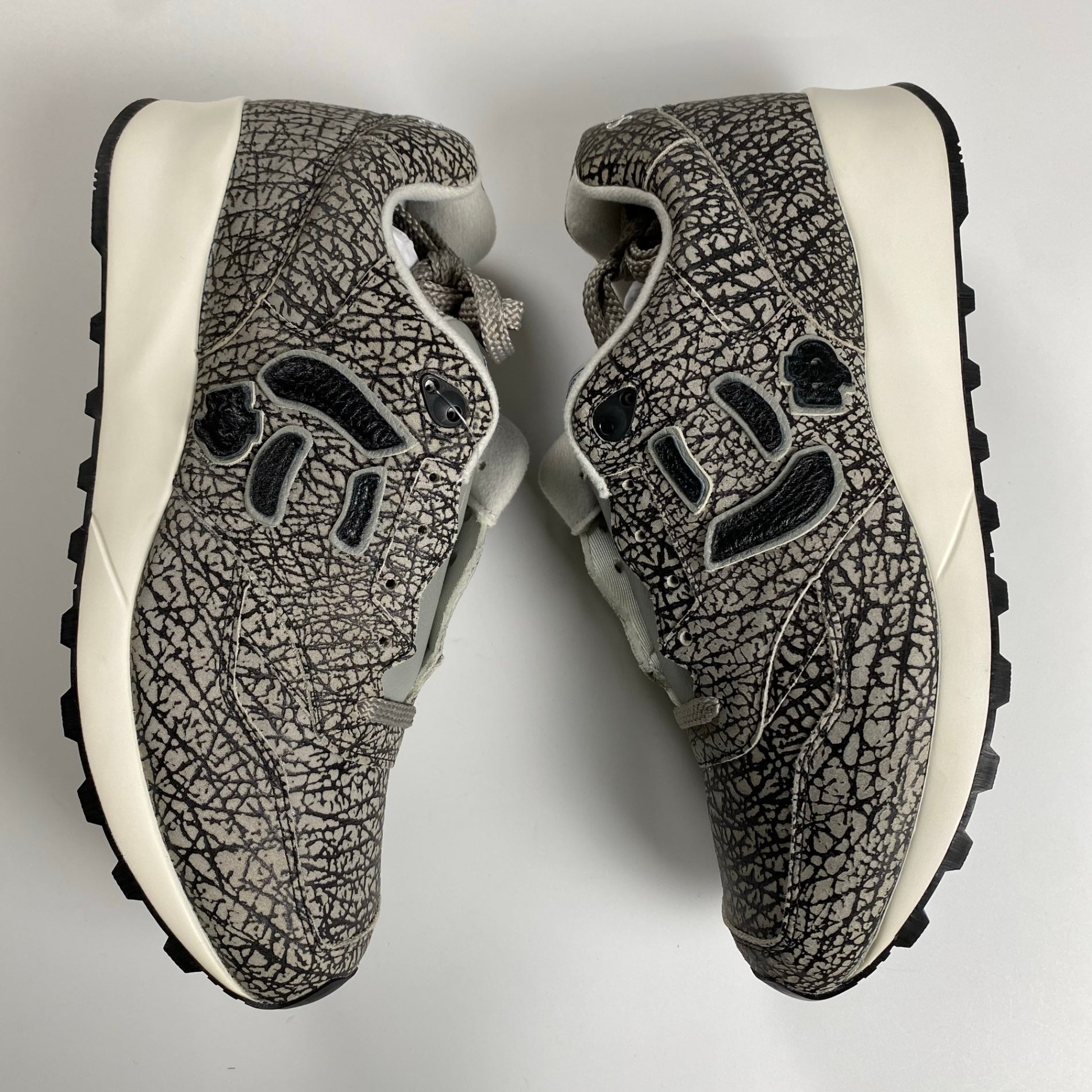 【未使用】 SANGACIO サンガッチョ / ELEPHANT カウレザー スニーカー 100足限定 参考定価：24,500+tax