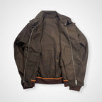 Old BEAMS International Gallery BEAMS オールドビームス インターナショナルギャラリー ビームス / ショートトレンチブルゾン ブラウン 参考定価：60,000程度 SIZE：48