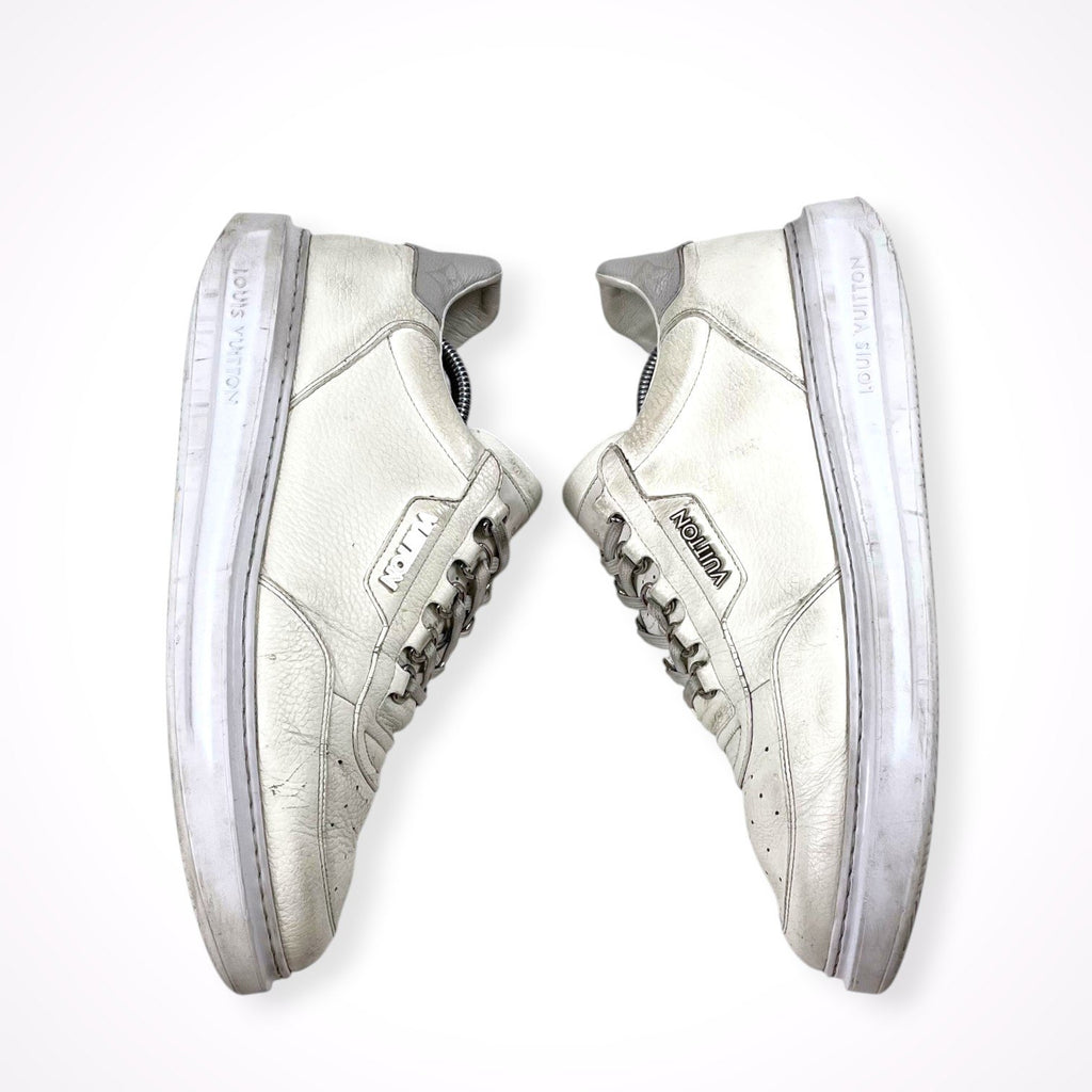 LOUIS VUITTON / ビバリーヒルズ ライン モノグラム レザー ローカットスニーカー 参考定価：160,000程度 SIZE：9 1/2