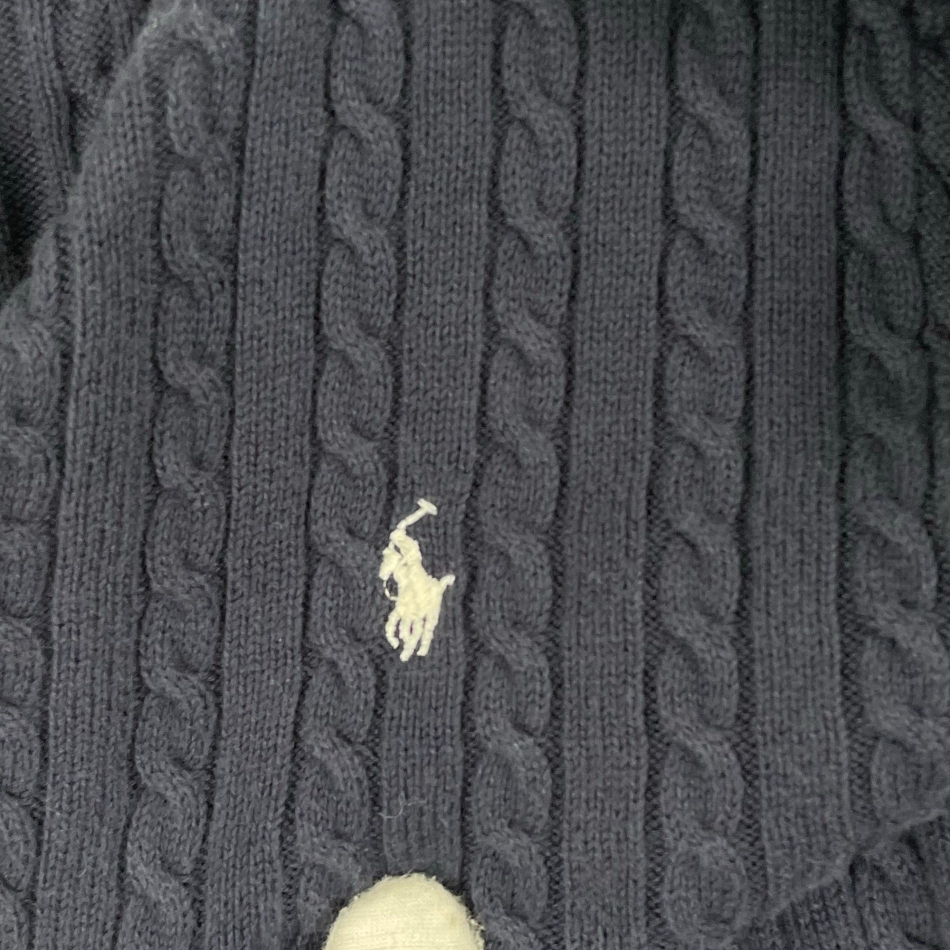 POLO RALPH LAUREN / ケーブルニットカーディガン キッズ-レディース SIZE:8-10M