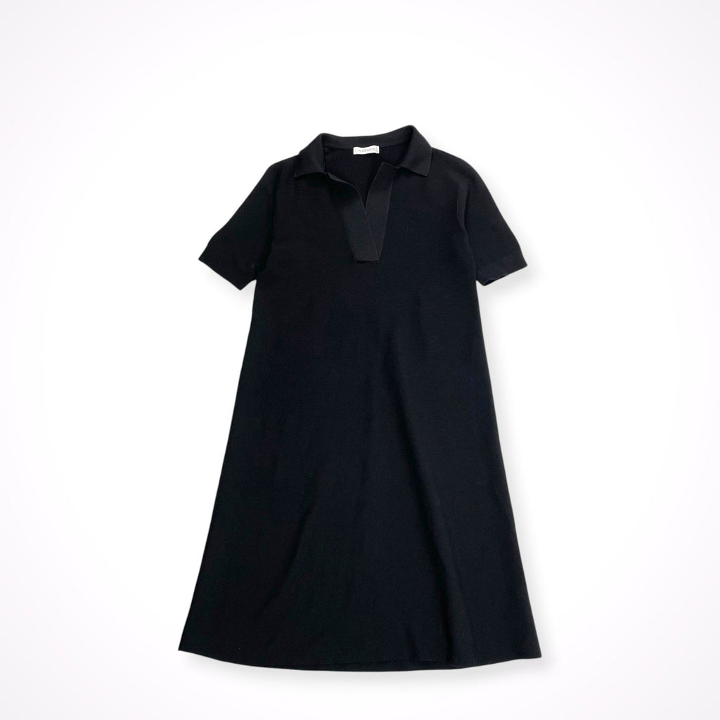 NEWYORKER ニューヨーカー / おとなニットポロワンピース 美品 参考定価：21,000+tax SIZE:M