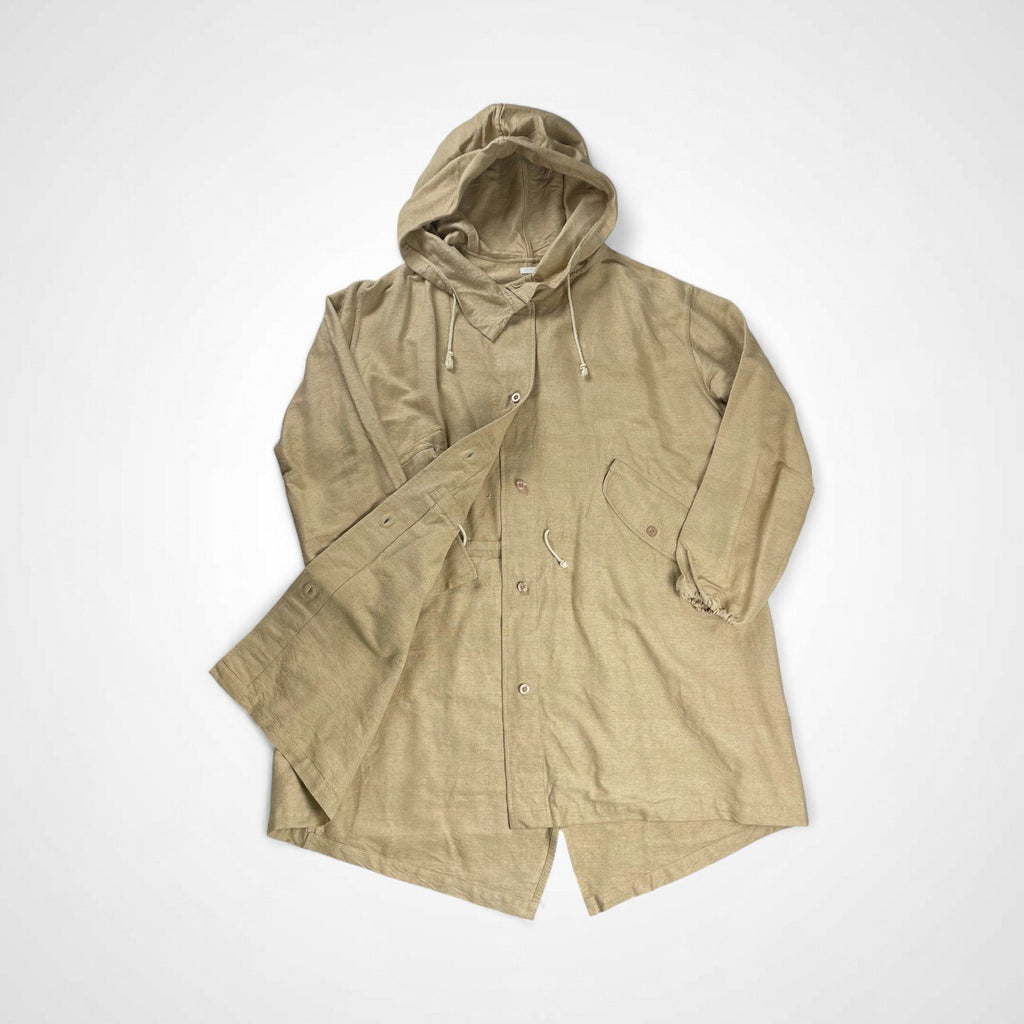 SEEALL シーオール / NIGHT DESERT TYPE PARKA シルク100％ ミリタリーパーカー ジャケット 参考定価：50,000程度 SIZE:44