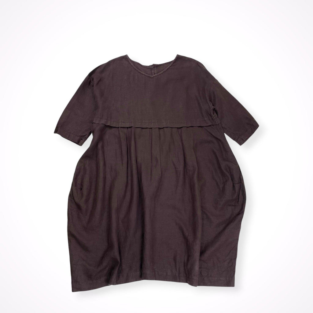 nest robe ネストローブ / 切替リネンワンピース 参考定価：35,000程度 SIZE：FREE