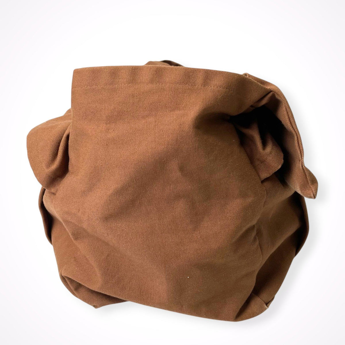 Brown Brown / キャンバス生地 ハンドルカゴバッグ 参考定価：24,000程度