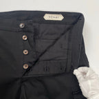 YCHAI イカイ / ROBUSTOコットンギャバカーゴ ブラック 参考定価：32,000+tax SIZE:30