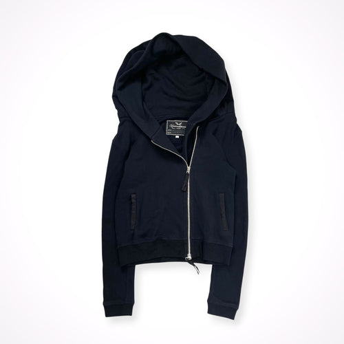 UNCONDITIONAL LONDON / ダークウェア ライダースビッグフーディ SIZE:XS