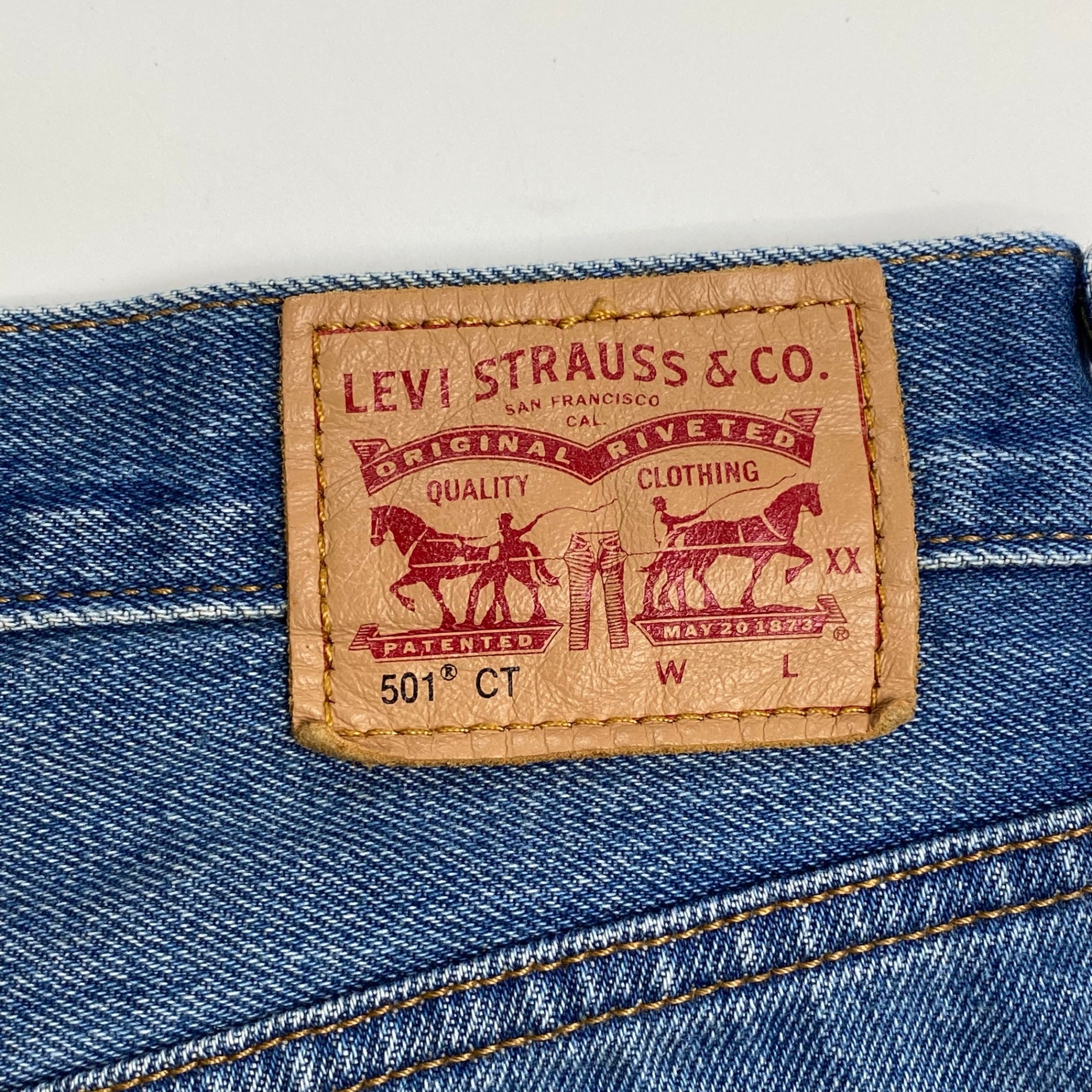 Levi's リーバイス / 501CT カスタムテーパード デニムパンツ 参考定価：13,000+tax SIZE:W23