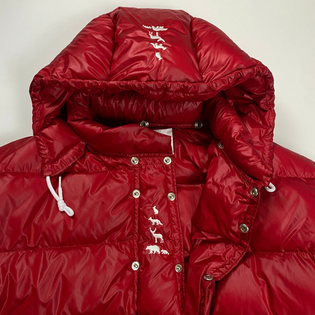 MOUNTAIN RESEARCH × BEAMS PLUS / 別注 Folks Puff Jacket ダウンジャケット タグ付 バーガンディ 参考定価：90,000+tax SIZE:M