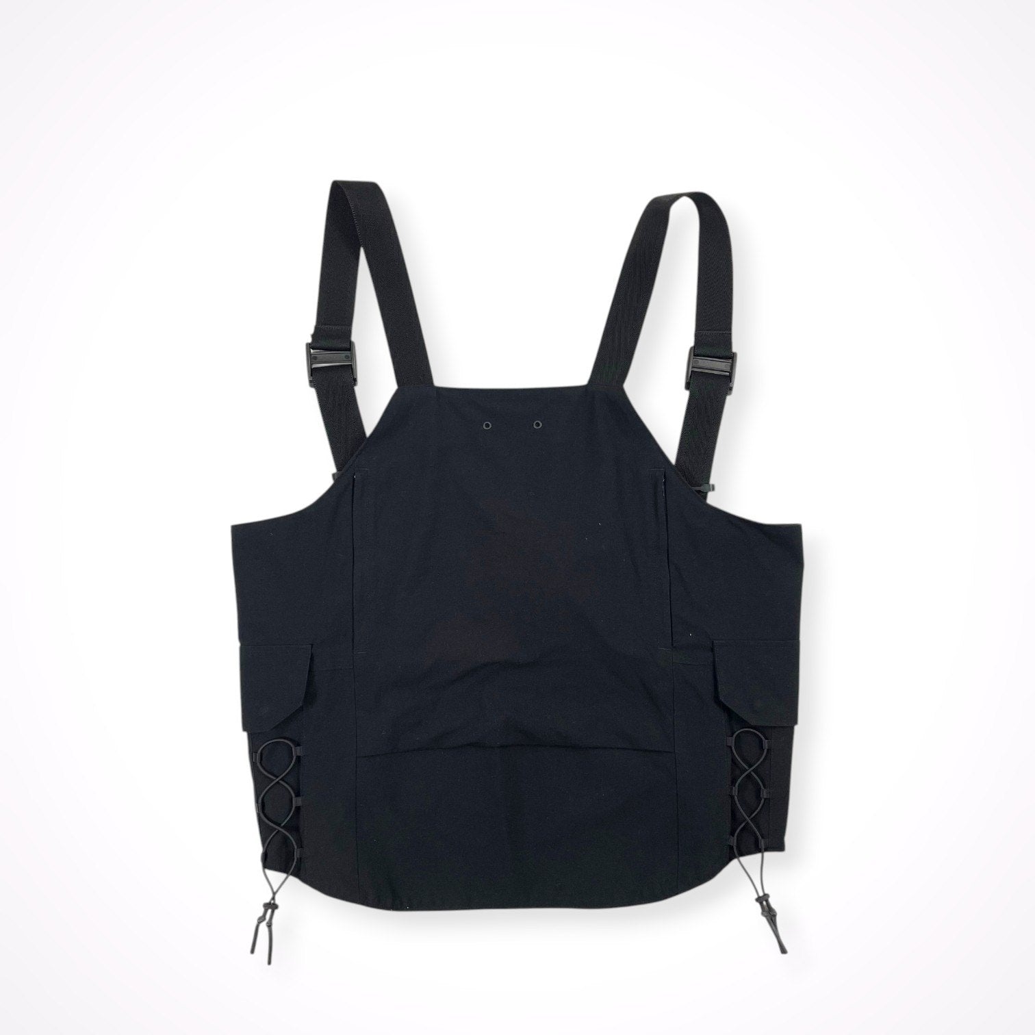 product ALMOST BLACK / ミニマルユーティリティベスト 参考定価：42,000程度 SIZE:1