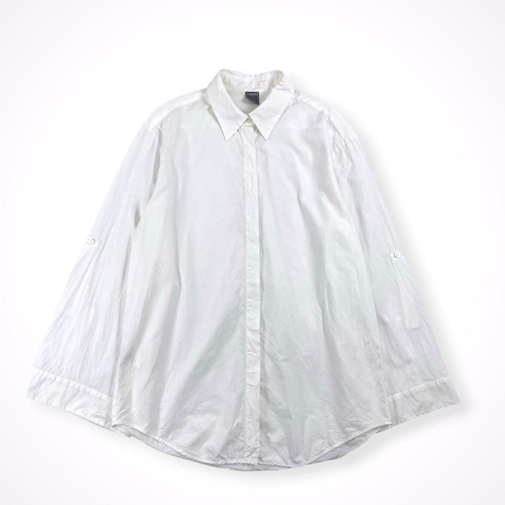 TOMASO Stefanelli / フレアスリーブビッグシャツ 参考定価：60,000程度 SIZE:40