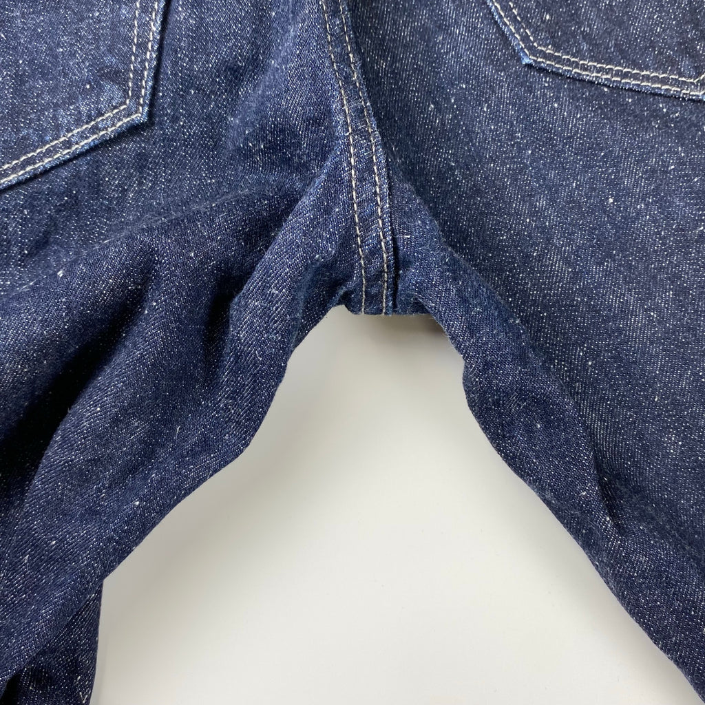 EMPORIO ARMANI エンポリオ アルマーニ / エンブレム デニムパンツ 裾ダブル SIZE：W30