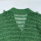 crepuscule x rroomm / シルクMIX crochet cardigan 参考定価：30,000+tax SIZE:FREE