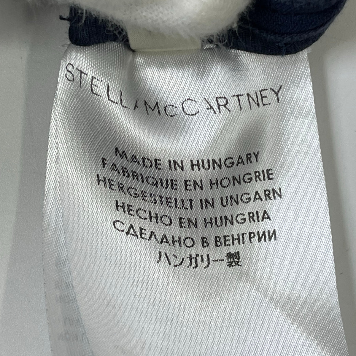STELLA McCARTNEY / ジッパーデザインブラウス 参考定価：80,000程度 SIZE:38