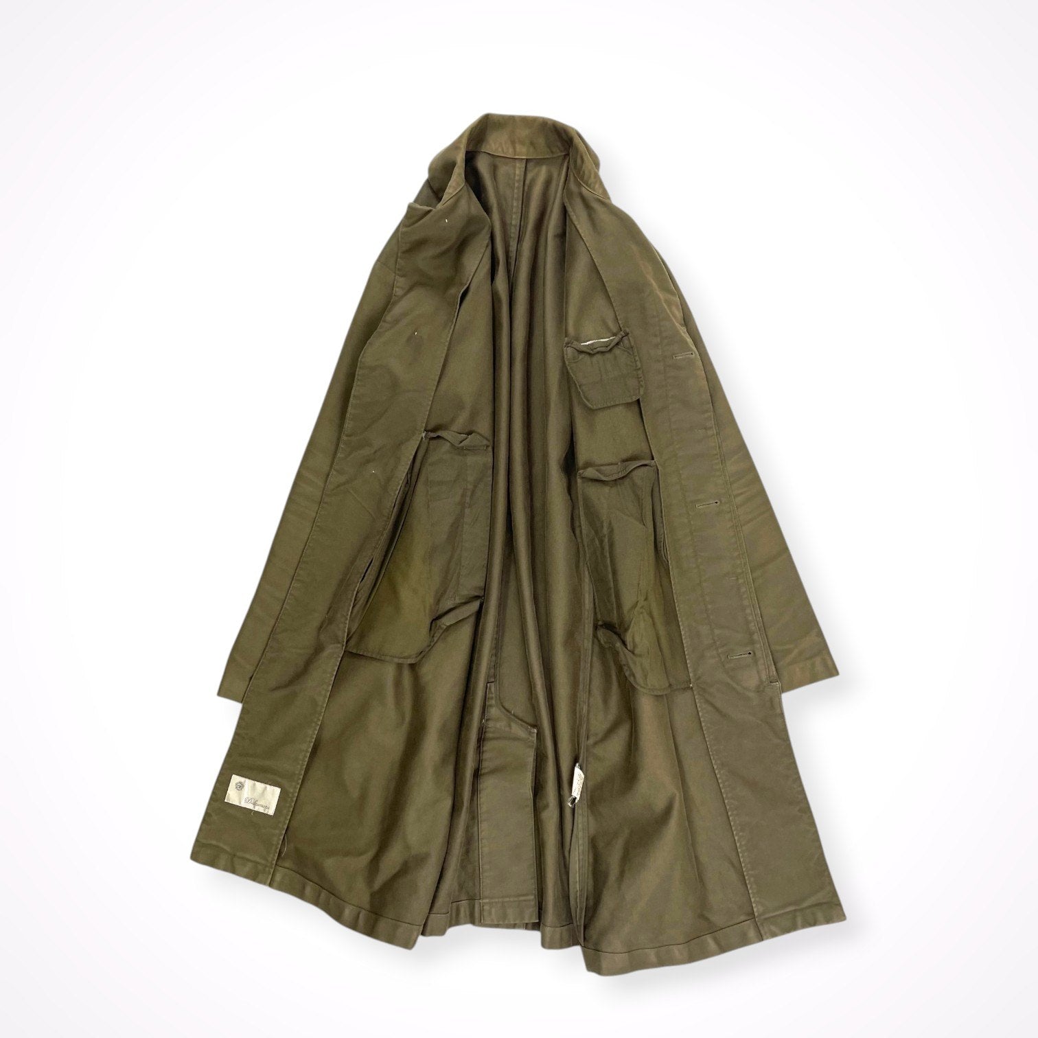 Dulcamara / コットンモールスキンコート オリーブ SIZE:0