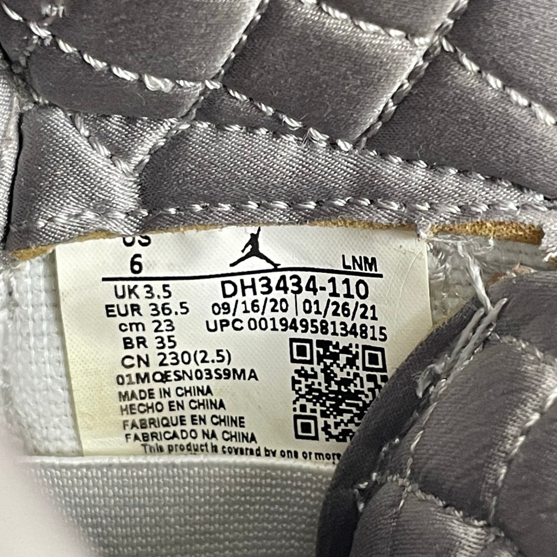 NIKE × A Ma Maniére ナイキ ア・マ・マニエール / コラボ WMNS Air Jordan 3 SP DH3434-110 箱付 SIZE:23cm