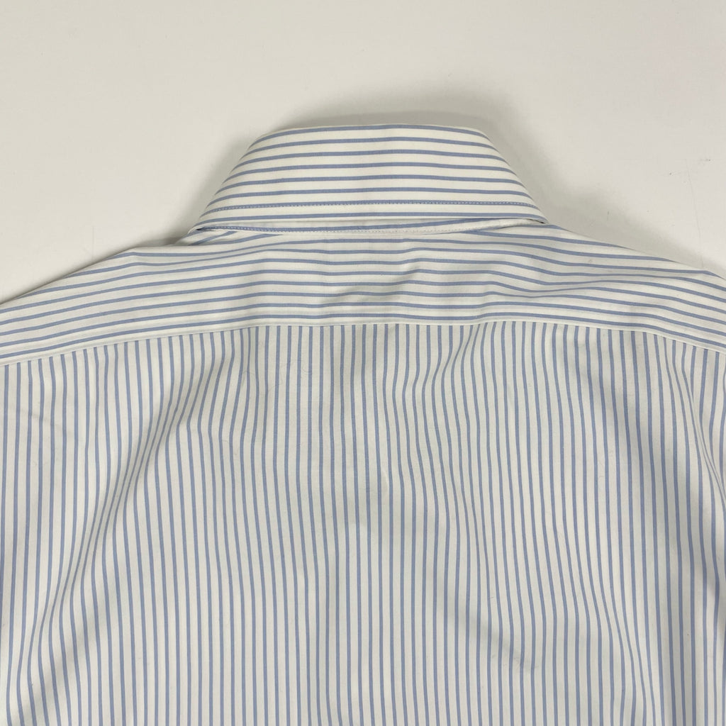 Brooks Brothers / 半袖ストライプシャツ 参考定価：16,000程度 SIZE:15 1/2(L程度)