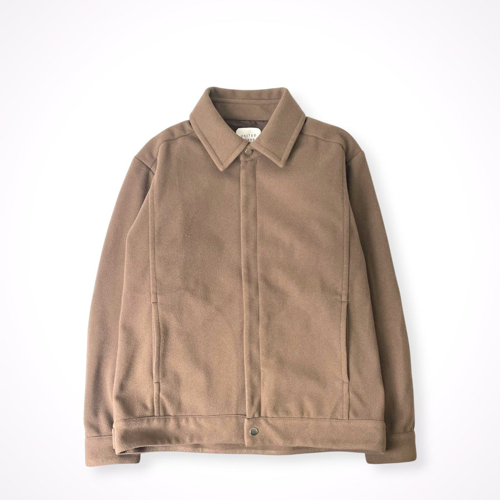 UNITED TOKYO / メルトンジャージZIPブルゾン 参考定価：20,000+tax SIZE：3